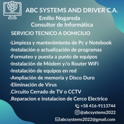 ABCSYSTEMS AND DRIVER C.A.